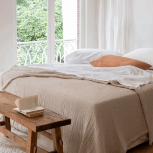 Deka iz 100% eko bombaža, 200x220 ali 240x260, TAUPE Deka iz 100% eko bombaža, 200x220 ali 240x260, TAUPE