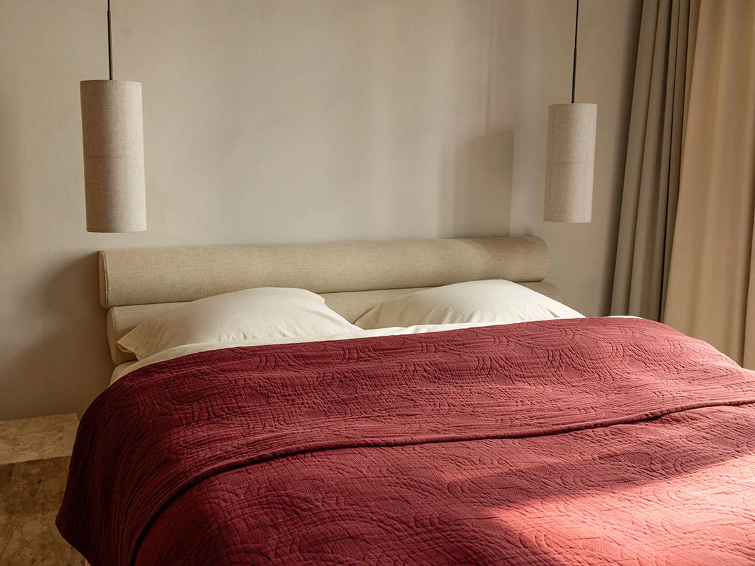 Deka iz 100% eko bombaža, 200x230,260x240, BORDO Deka iz 100% eko bombaža, 200x230,260x240, BORDO