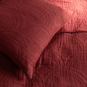 Deka iz 100% eko bombaža, 200x230,260x240, BORDO Deka iz 100% eko bombaža, 200x230,260x240, BORDO