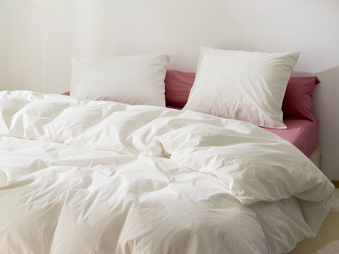 Posteljnina ekološki bombaž perkal TOPLA BELA več dimenzij Posteljnina ekološki bombaž perkal TOPLA BELA več dimenzij