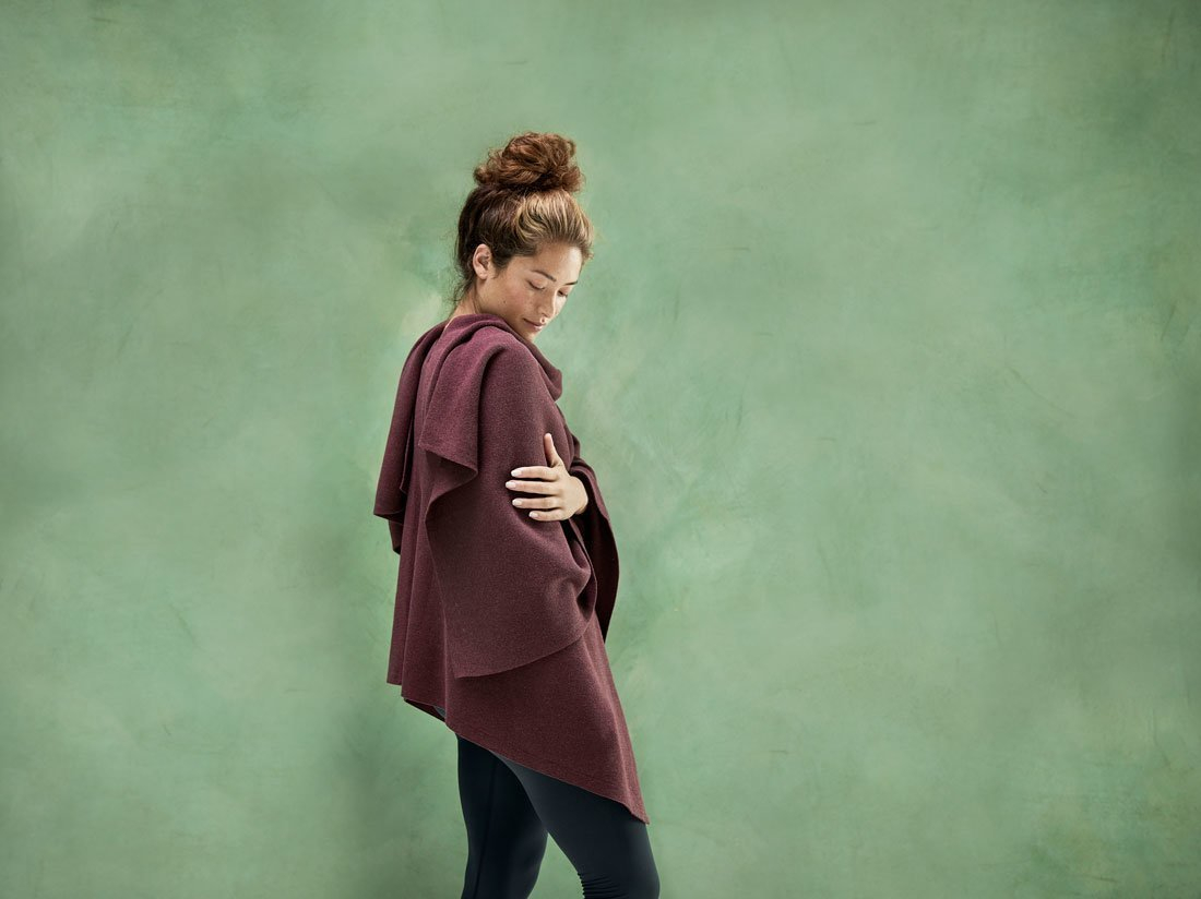 Pleteni plet iz 100% eko bombaža marron