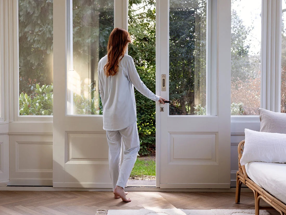 Zgornji del pižame iz eko bombaža, siv Zgornji del pižame iz eko bombaža, siv