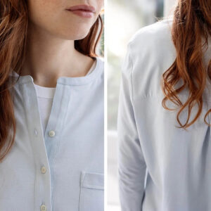 Zgornji del pižame iz eko bombaža, siv Zgornji del pižame iz eko bombaža, siv