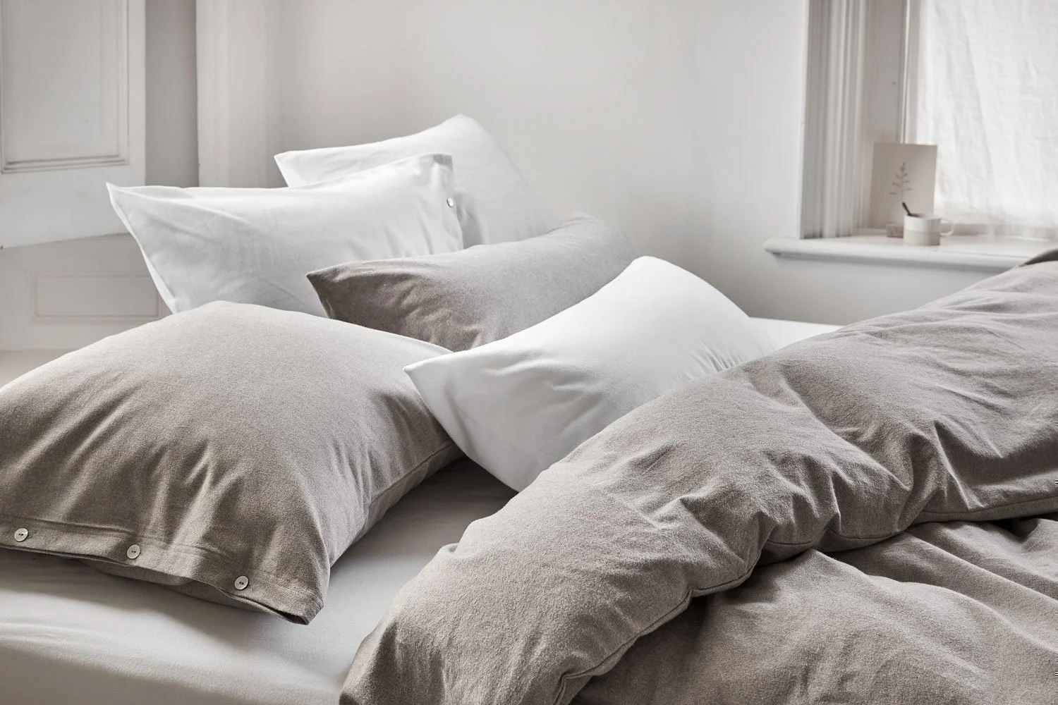 Posteljnina flanela stone brown razl.dim. Posteljnina flanela stone brown razl.dim.