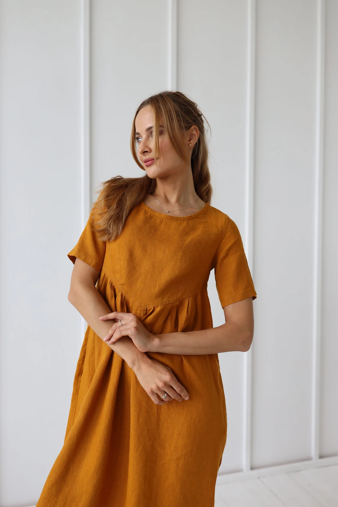 Obleka 1237, 100% lan Obleka 1237, 100% lan