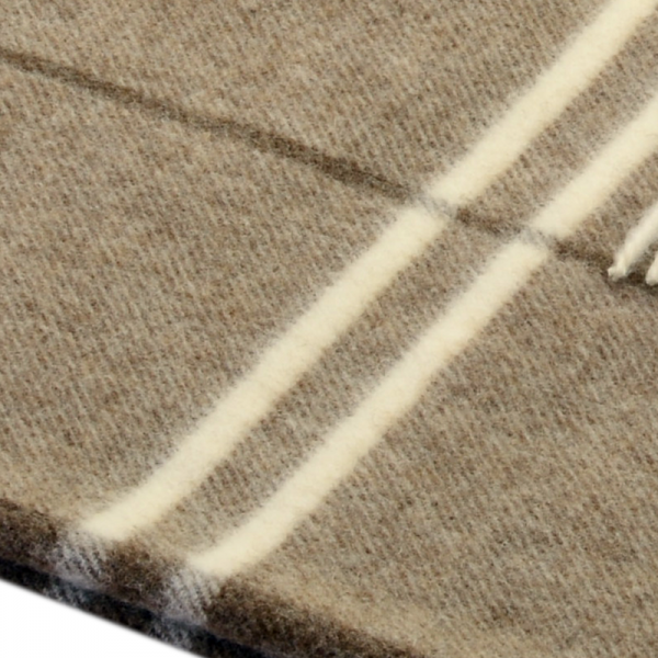 Volnena odeja ISOLA bež karo