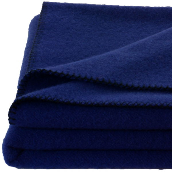 Volnena odeja INN velur t.blau 150x200 Volnena odeja INN velur t.blau 150x200