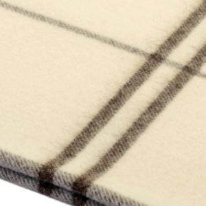 Volnena odeja ISOLA natur karo Volnena odeja ISOLA natur karo