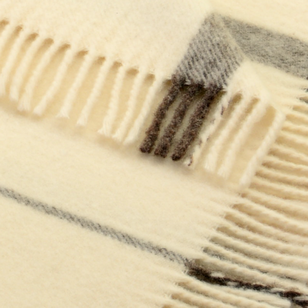 Volnena odeja ISOLA natur karo Volnena odeja ISOLA natur karo