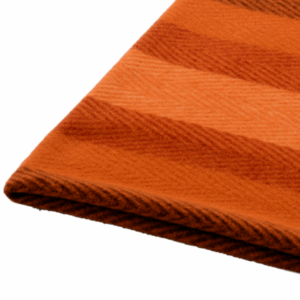 Volnena odeja MONROVIA oranžna črtasta Volnena odeja MONROVIA oranžna črtasta