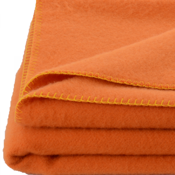 Otroška odeja 100% ovčja volna INN velur ORANŽNA dve dim. Otroška odeja 100% ovčja volna INN velur ORANŽNA dve dim.