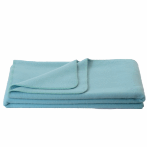 Otroška odeja 100% ovčja volna INN velur SV.MODRA dve dim. 