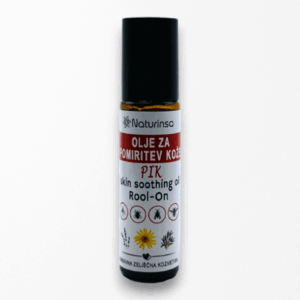Olje za pomiritev kože po piku