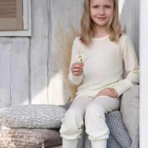 EKO Merino otroška pižama NATUR od 86-152 EKO Merino otroška pižama NATUR od 86-152