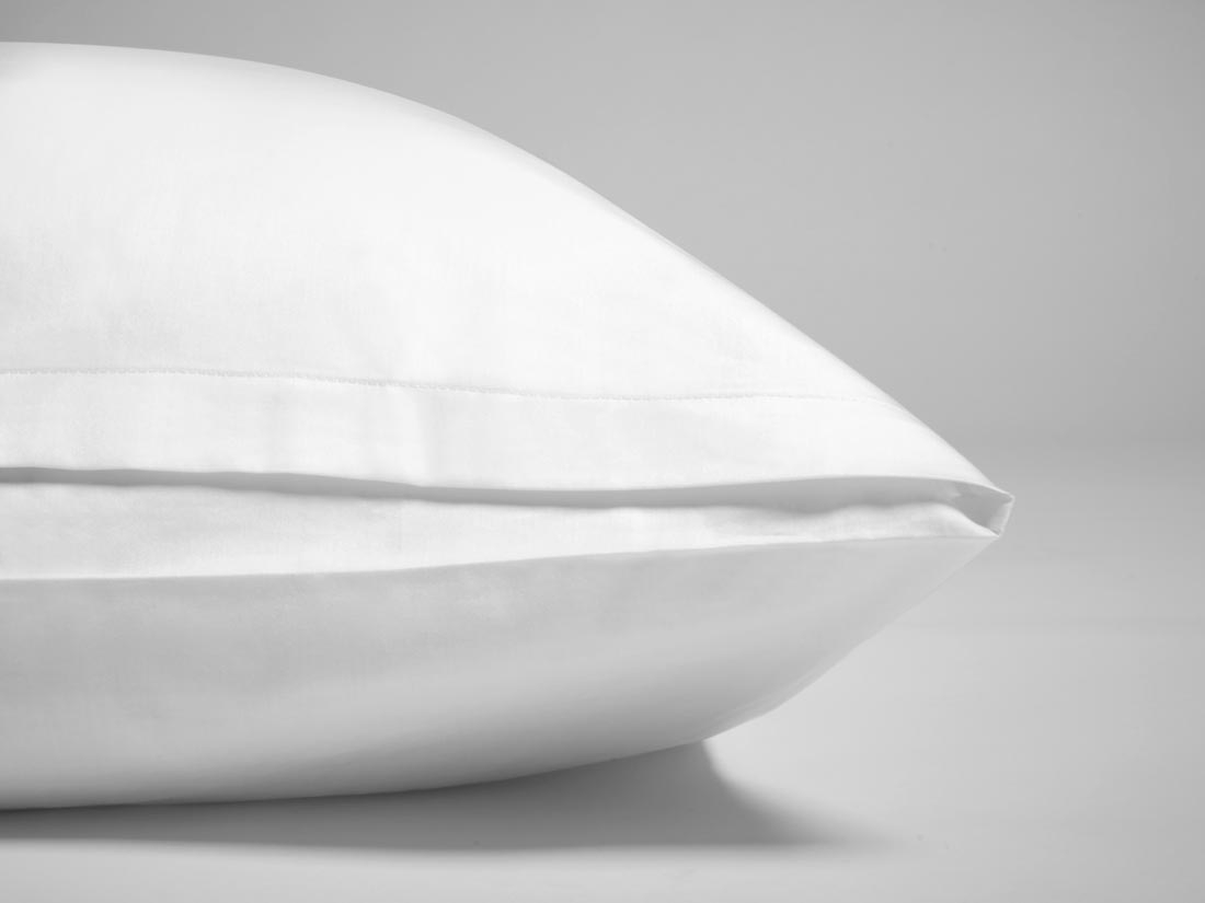 Posteljnina ekološki bombaž saten SNEŽNO BELA več dimenzij Posteljnina ekološki bombaž saten SNEŽNO BELA več dimenzij