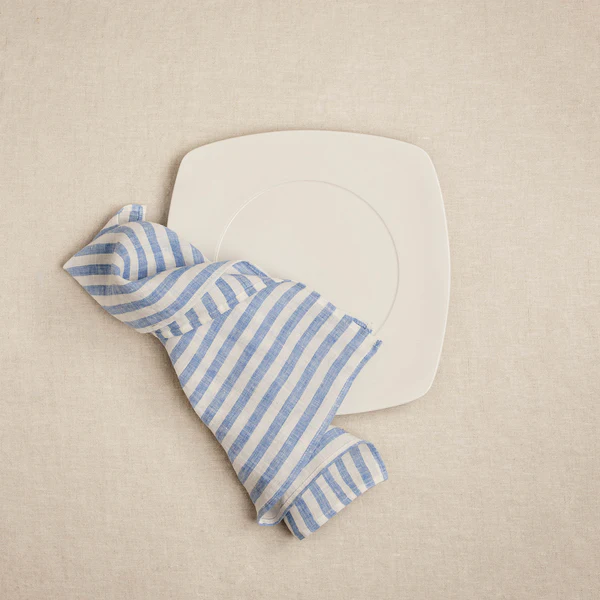 Prtiček lan crtast m 42x42 Prtiček lan crtast m 42x42