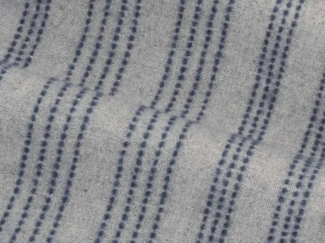 Zgornji del moške pižame iz eko flanele, siva črtasta Zgornji del moške pižame iz eko flanele, siva črtasta