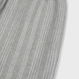 Zgornji del ženske pižame iz eko flanele, siva črtasta Zgornji del ženske pižame iz eko flanele, siva črtasta