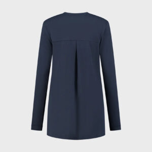 Zgornji del pižame iz eko bombaža, moder Zgornji del pižame iz eko bombaža, moder