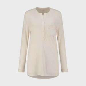 Zgornji del pižame iz eko bombaža, crem Zgornji del pižame iz eko bombaža, crem