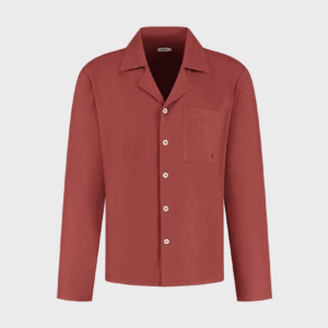 Zgornji del moške pižame iz eko flanele, rdeča Zgornji del moške pižame iz eko flanele, rdeča