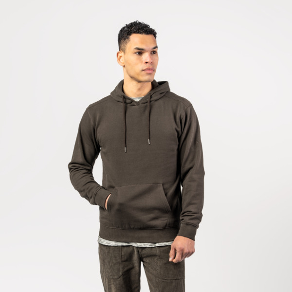 EKO Bombažni Moški Pulover RJAVA