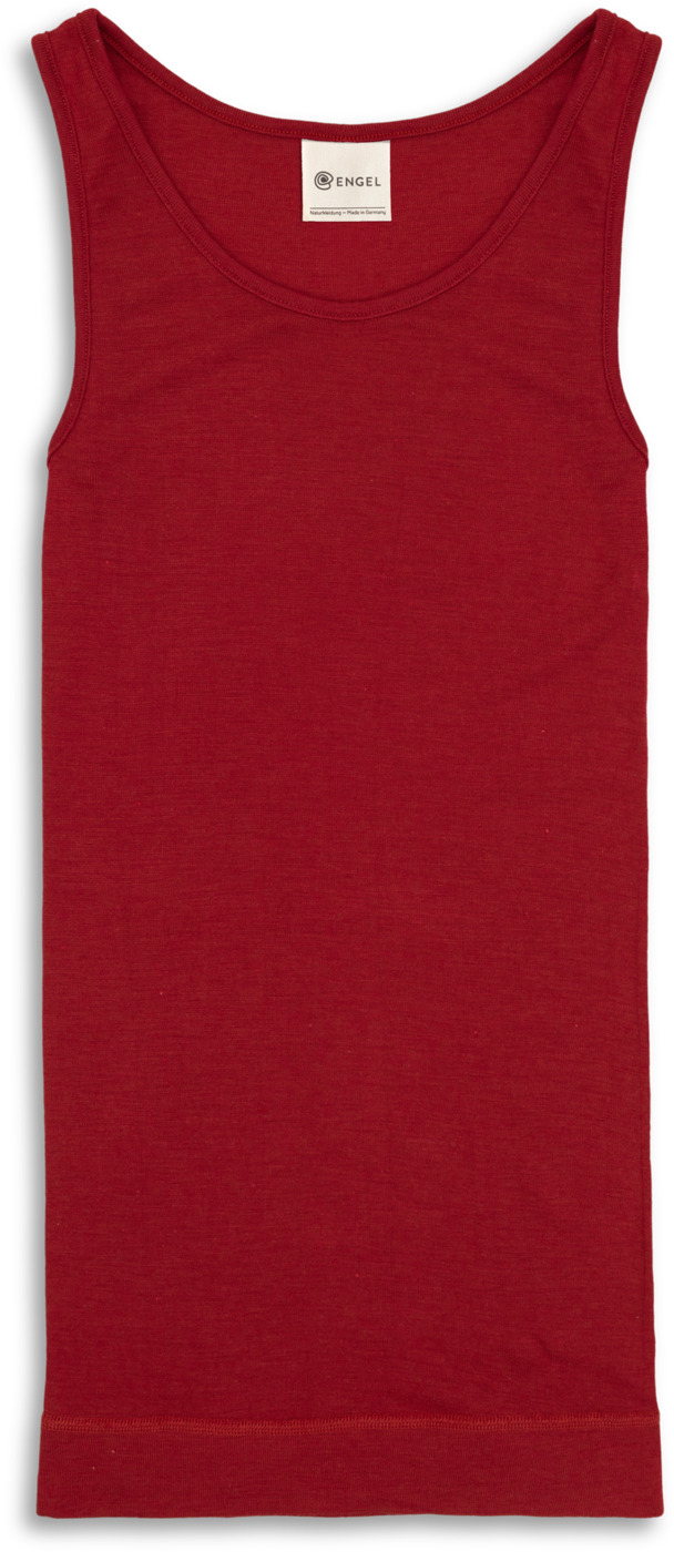 Ženska spodnja majica, rdeča - volna, svila daljša 46-48 Ženska spodnja majica, rdeča - volna, svila daljša 46-48