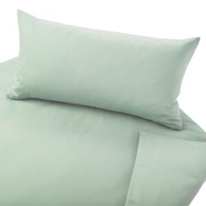 Posteljnina Classic saten celadon, več dimenzij