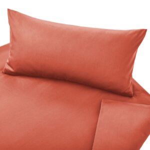 Posteljnina Classic saten orange, več dimenzij