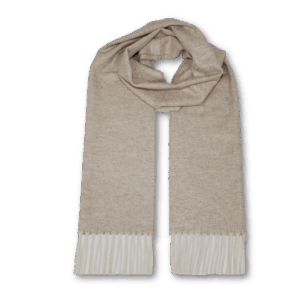 Šal iz 100% volne beige