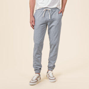 EKO Bombažne Moške Hlače SIVA