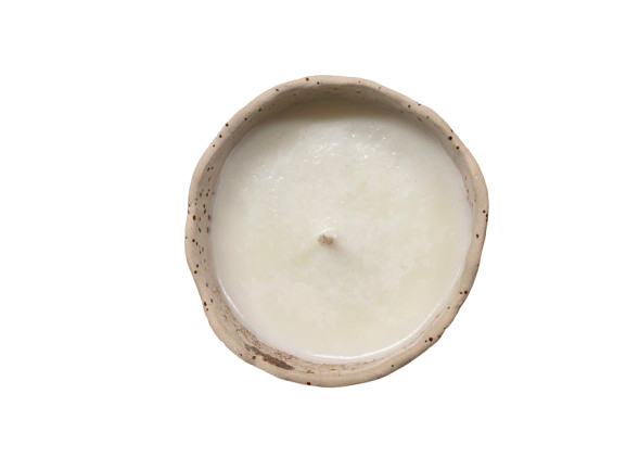 Sveča v keramični posodi "Sočna breskev" 200g.