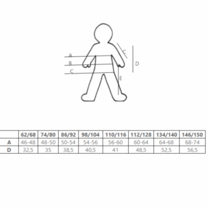 EKO Merino otroška majica KR SIVA od 62-116 EKO Merino otroška majica KR SIVA od 62-116