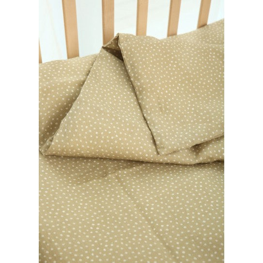 Otroška posteljnina 100% lan, pike 100x135