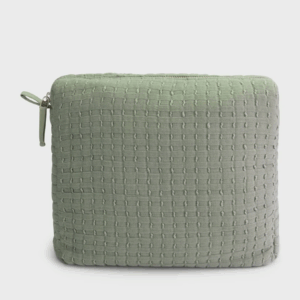 Toaletna torbica eko bombaž SAGE GREEN