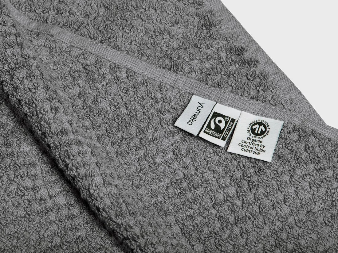 Brisača eko bombaž dots DARK GREY Brisača eko bombaž dots DARK GREY