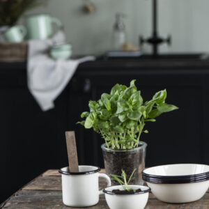 Emajlirana skleda butter cream Emajlirana skleda butter cream