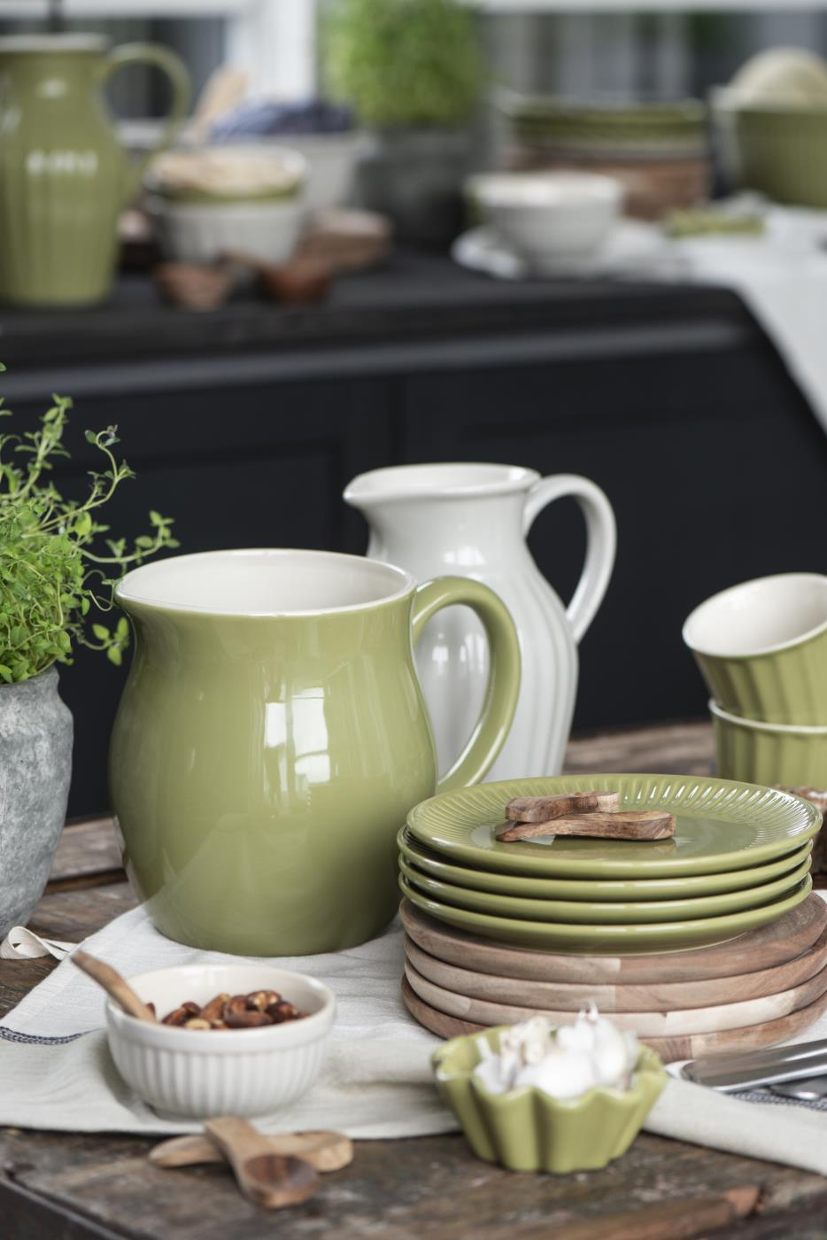 Krožnik herbal green Krožnik herbal green