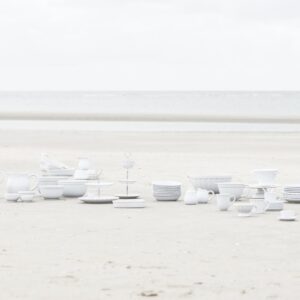 Keramični pekač bel