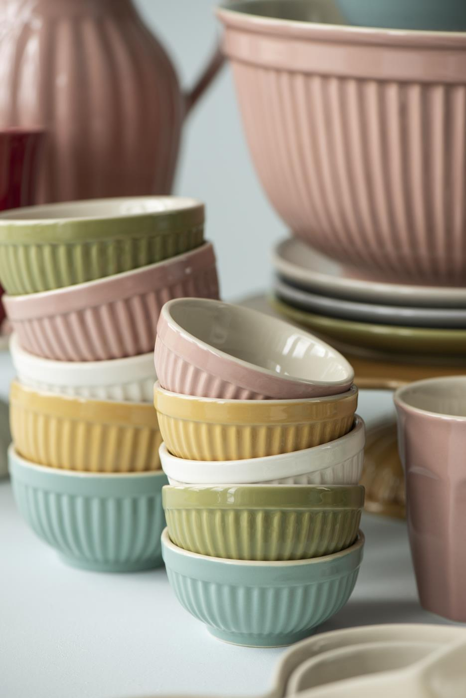 Set 3 skodelic coral almond Set 3 skodelic coral almond