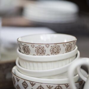 Skleda za kosmiče krem Skleda za kosmiče krem