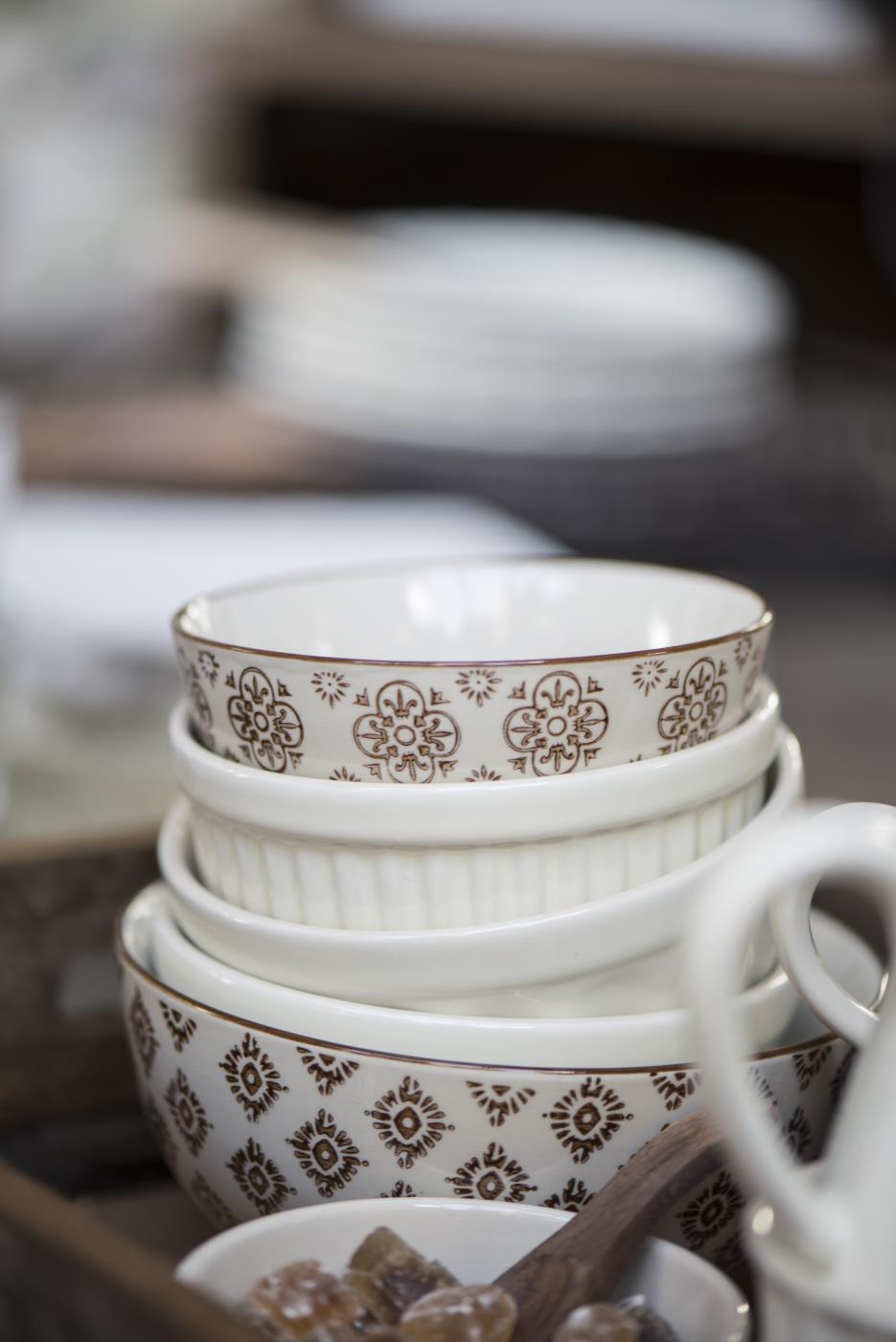 Skleda za kosmiče krem Skleda za kosmiče krem