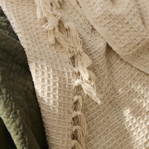 Deka 100% bombaž waffle pattern