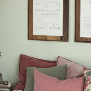 Prevleka iz 100% lanu 40x60 faded rose Prevleka iz 100% lanu 40x60 faded rose