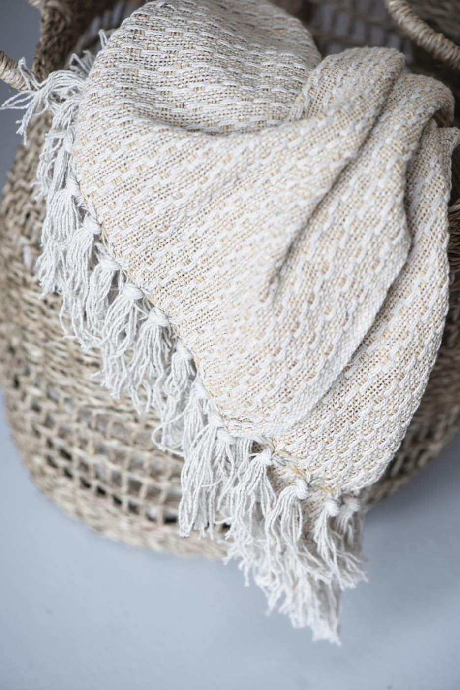 Deka 100% bombaž cream/yellow Deka 100% bombaž cream/yellow