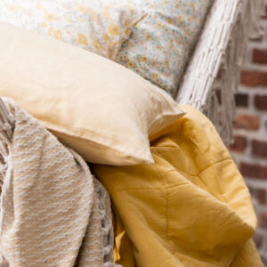 Deka 100% bombaž cream/yellow Deka 100% bombaž cream/yellow