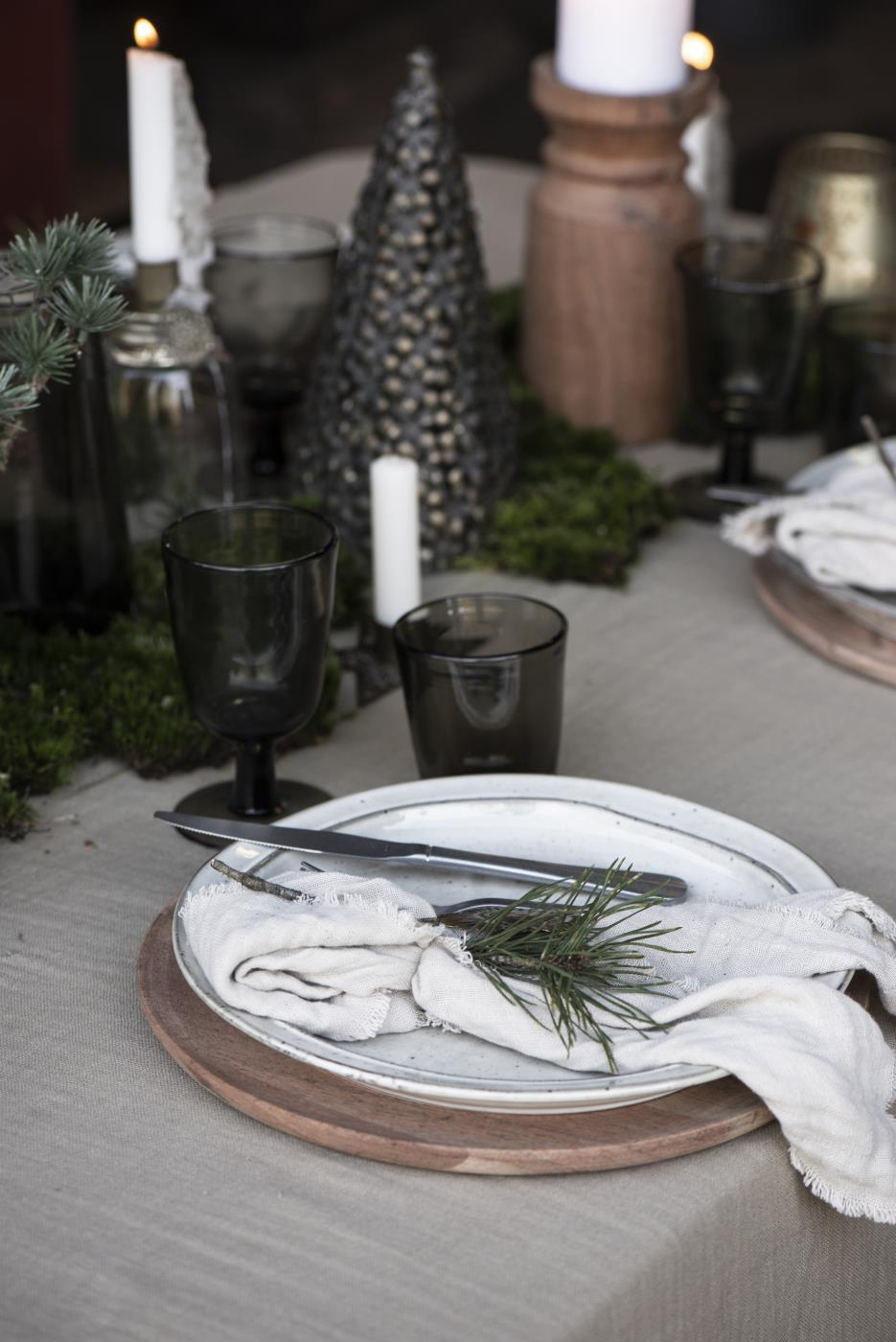 Krožnik nizek večji dinner natur Krožnik nizek večji dinner natur