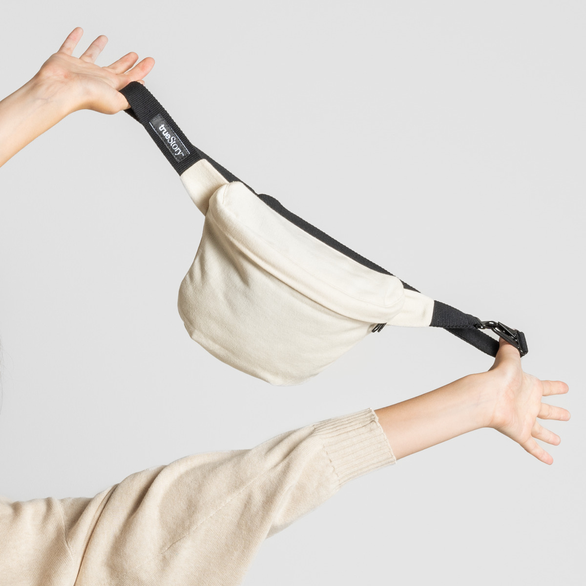 Torbica za okoli pasu, ekološki bombaž, NATUR Torbica za okoli pasu, ekološki bombaž, NATUR