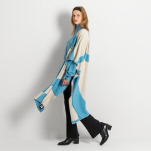 Šal iz volne in ekološkega bombaža, MODER/NATUR Šal iz volne in ekološkega bombaža, MODER/NATUR