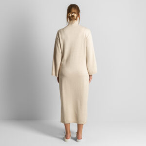 Ženska obleka Eela 80% ekološki bombaž, 20% volna NATUR Ženska obleka Eela 80% ekološki bombaž, 20% volna NATUR